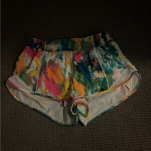 Multi Colored Lululemon Hotty Hot 2.5” Shorts